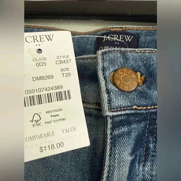 JCREW Tall curvy flare crop jean in all-day stretch - NWT - Picture 10 of 11